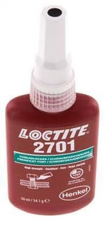 Loctite 2701 vert 50 ml frein filet, Verzenden