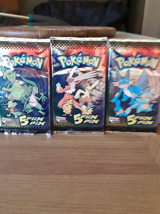 Pokémon - 3 Booster pack - Pokemon Flix Pix - Various sets, Hobby & Loisirs créatifs, Jeux de cartes à collectionner | Pokémon