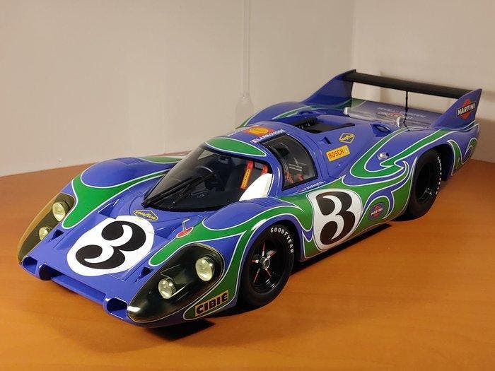 CMR 1:12 - Model raceauto - Porsche 917 Long Tail #3 - 24h, Hobby en Vrije tijd, Modelauto's | 1:5 tot 1:12