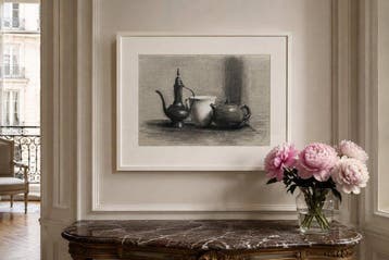 Diya James (XX-XXI) - Still Life, Antiek en Kunst