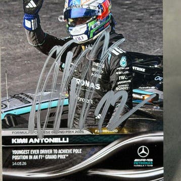 Mercedes - Topps Now - China GP 2026 Youngest ever pole, Verzamelen, Nieuw