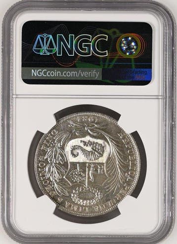 Peru. Sol 1934 - NGC AU58 (Zonder minimumprijs), Postzegels en Munten
