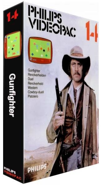 Philips Videopac 14: Gunfighter [Hard Case], Computers en Software, Verzenden