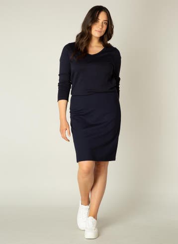 Base Level Curvy rok AmilyX-0(44)Maat 42/44 (L), Verzenden, Nieuw, Maat 42/44 (L), Overige kleuren