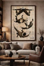 TOMEH - “Out of Balance” – XXL Original Ink Drawing on