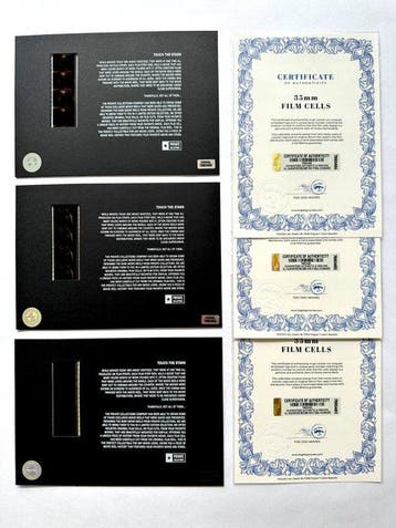 Gangster Classics – Extremely rare Set of 3 Mounted 35mm, Verzamelen, Nieuw