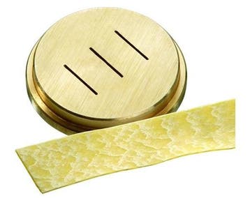 Pastamatrijs Brons voor Pappardelle 16 mm | 55x55x10(h)mm, Verzenden