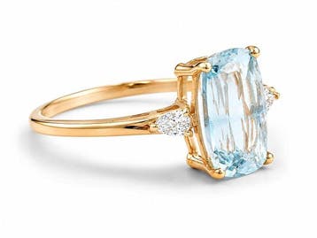 Zonder minimumprijs - Ring - 14 karaat Geel goud - 1.62ct., Nieuw