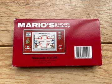 Nintendo - Game & Watch - New Wide Screen - Mario’s Cement, Nieuw