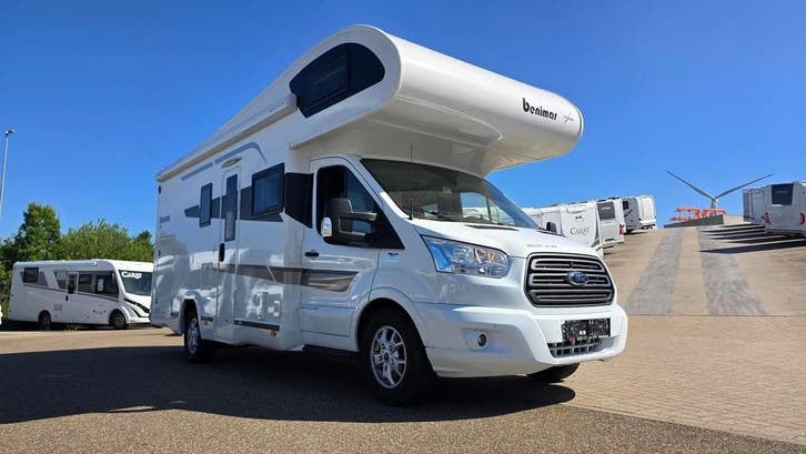 Benimar Cocoon A342 Northautokapp slechts 30118 km 81467, Caravans en Kamperen, Mobilhomes, Cassettetoilet, Automaat, L-zit, Diesel
