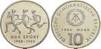 10 Mark 1988 A duitse Demokratische Republik, Postzegels en Munten, Verzenden, België