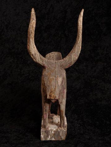 Voorouderfiguur - Mahafaly - Madagaskar - Kop van een