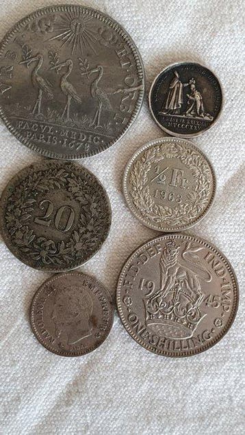 Wereld. Collection of coins