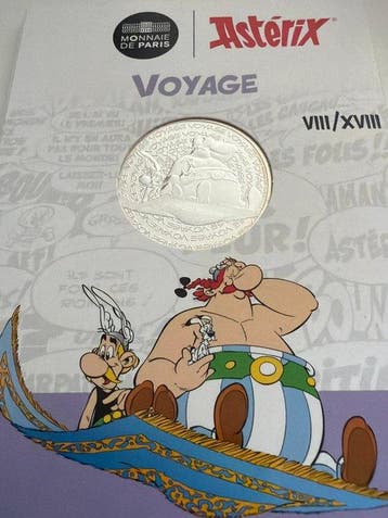 Frankrijk. 10 Euro 2022 Asterix und Obelix - Voyage (Zonder