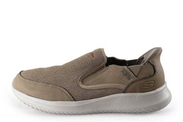 Skechers Instappers in maat 44 Beige, Verzenden, Overige typen