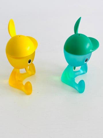Alessi - Stefano Giovannoni - Coquetier (2) - Cico - résine, Antiquités & Art