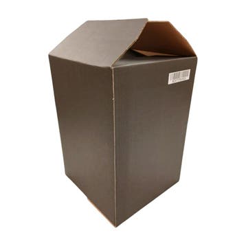 Vouwdoos 280x280x400 enkelgolf karton zwart fefco 0201 (20, Ophalen of Verzenden