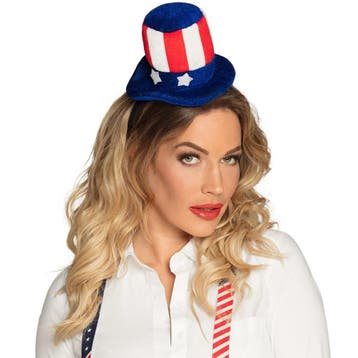 Tiara Hoed Amerikaanse Vlag, Verzenden, Nieuw