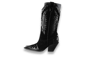 Tods Cowboy laarzen in maat 37 Zwart, Kleding | Dames, Schoenen, Verzenden, Zwart, Zo goed als nieuw, Tod's