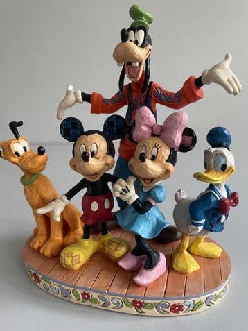 Enesco/Disney - Beeldje - The Gangs All Here - Hars, Verzamelen, Nieuw
