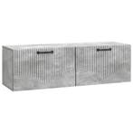 vidaXL Wandmontage TV-kast Betongrijs 98 x 31 x 30 cm, Huis en Inrichting, Verzenden, Nieuw