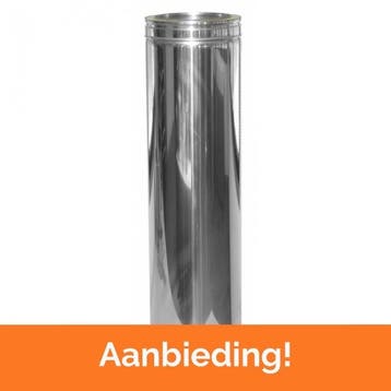 DINAK dubbelwandige kachelpijp voor de laagste prijs !, Verzenden, Nieuw