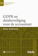 GDPR en databeveiliging voor de accountant /, Boeken, Verzenden, Zo goed als nieuw, Olivier Sustronck