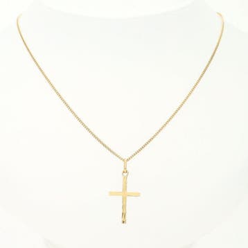 Ketting met hanger - 18 karaat Geel goud