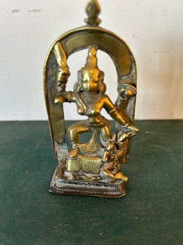 Mahishasuramardini - Brons - India - Maratha Rijk