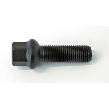 H&R Wielbout bolkonisch R14 M14x1.50 - Lengte 37mm - Zwart, Auto-onderdelen, Verzenden, Nieuw