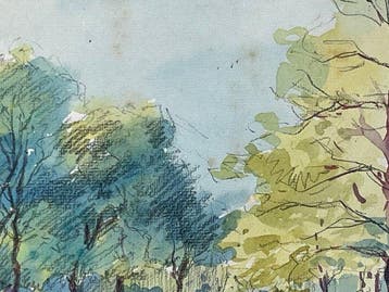 Raymond Renéfer (1879–1957) - Promenade dans un parc -