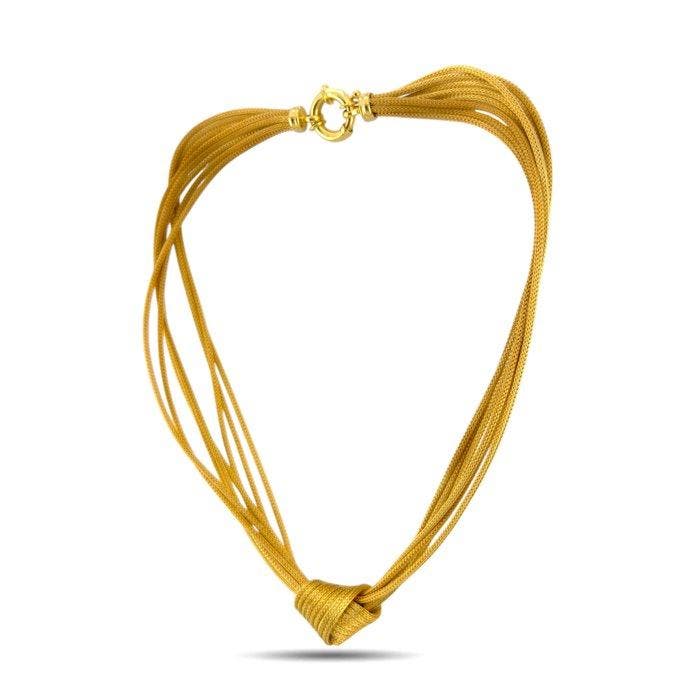 Halsketting - 14 karaat Geel goud, Exclusieve 14-karaats, Bijoux, Sacs & Beauté, Colliers