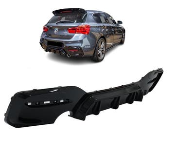 Diffuser | geschikt voor BMW | 1-serie 2015-2019 F20 LCI | M, Verzenden
