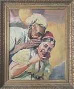 Ecole orientale du XXème siècle - Complicité du couple