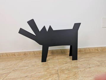José Soler Art - The Dog KH. Black