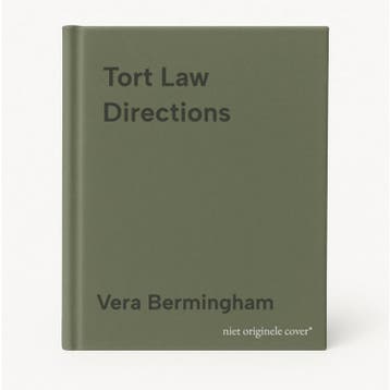 Tort Law Directions 9780198753247 Vera Bermingham, Verzenden, Gelezen, Vera Bermingham