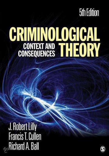 Criminological Theory - Lilly, Verzenden, Nieuw