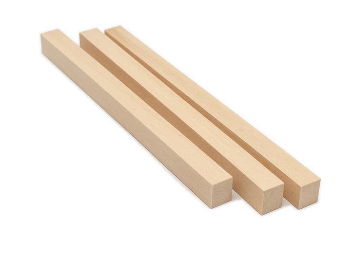 Set knutselhout voor kinderen of volwassenen (2.5x2.5x40 cm, Bricolage & Construction, Outillage | Autres Machines, Envoi