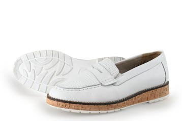 Cypres Loafers in maat 38 Wit, Verzenden, Overige typen