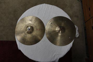 Paiste - Dixie 14 medium - Hi-hat bekken set - Zwitserland, Nieuw