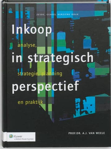 Inkoop in strategisch perspectief 9789013056075, Verzenden, A.J. van Weele