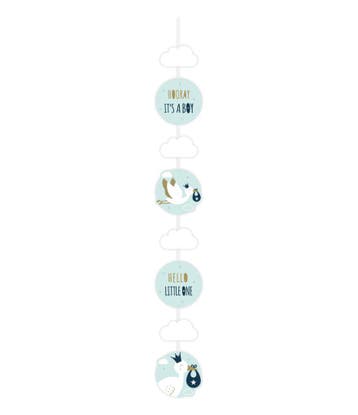 Hangdecoratie Newborn Baby Boy 120cm, Verzenden, Nieuw
