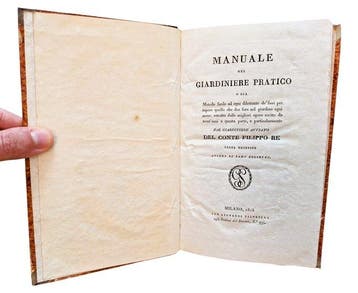 Re - Manuale del Giardiniere Pratico - Elementi di Economia