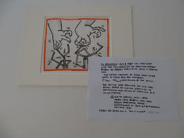 Keith Haring (1958-1990) - The stab in the world
