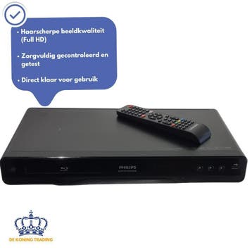 Philips BDP3100 | Blu Ray Speler | DVD Speler | Bluray spele, Verzenden, Gebruikt, Philips
