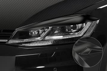 Koplampspoilers voor VW Golf 7 (type AU) SB301-G, Auto-onderdelen, Verzenden, Nieuw