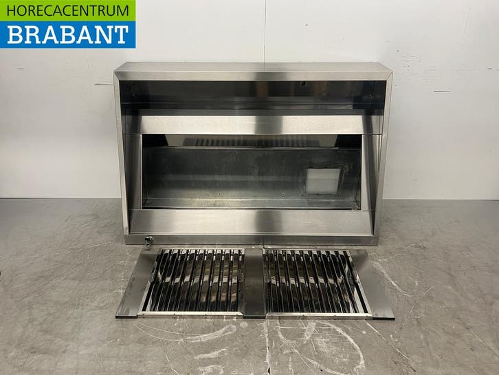 Hotte aspirante en acier inoxydable avec filtres à lamelles,, Articles professionnels, Horeca | Autre, Envoi