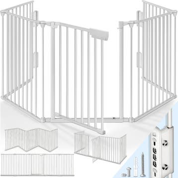 Veiligheidshek - Haardscherm - Hondenhek - 600cm - Grijs - K, Verzenden, Nieuw