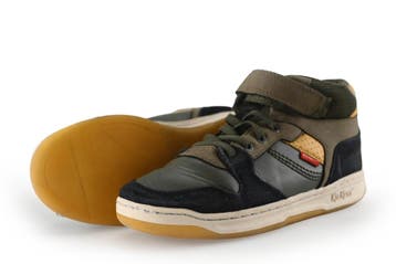 Kickers Hoge sneakers Jongens in maat 32 Groen, Verzenden, Schoenen