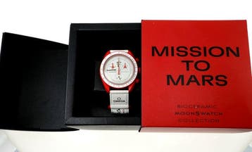 Omega x Swatch - MoonSwatch - Mission to Mars - Sans prix de, Nieuw